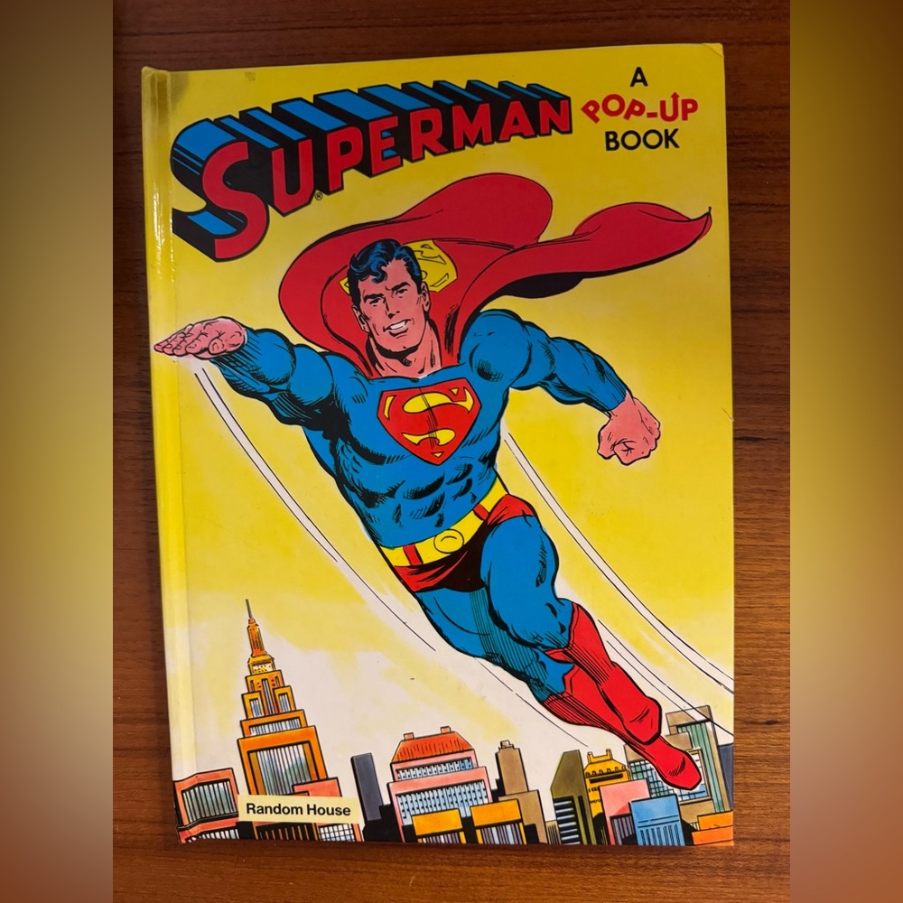 Vintage Superman Pop-Up Book! Great condition! A CRAZY Find! Don’t miss out!